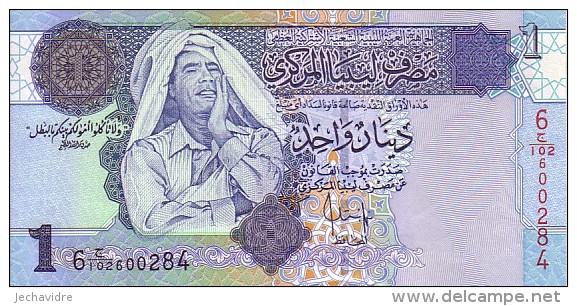 LIBYE  1 Dinar  Non Daté (2009)  Pick 71    ***** BILLET  NEUF ***** - Libia