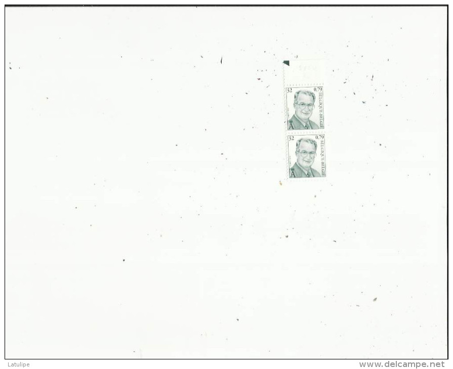 2  Timbres  Neufs  De L'Année  2002  0e79 Vert - Other & Unclassified