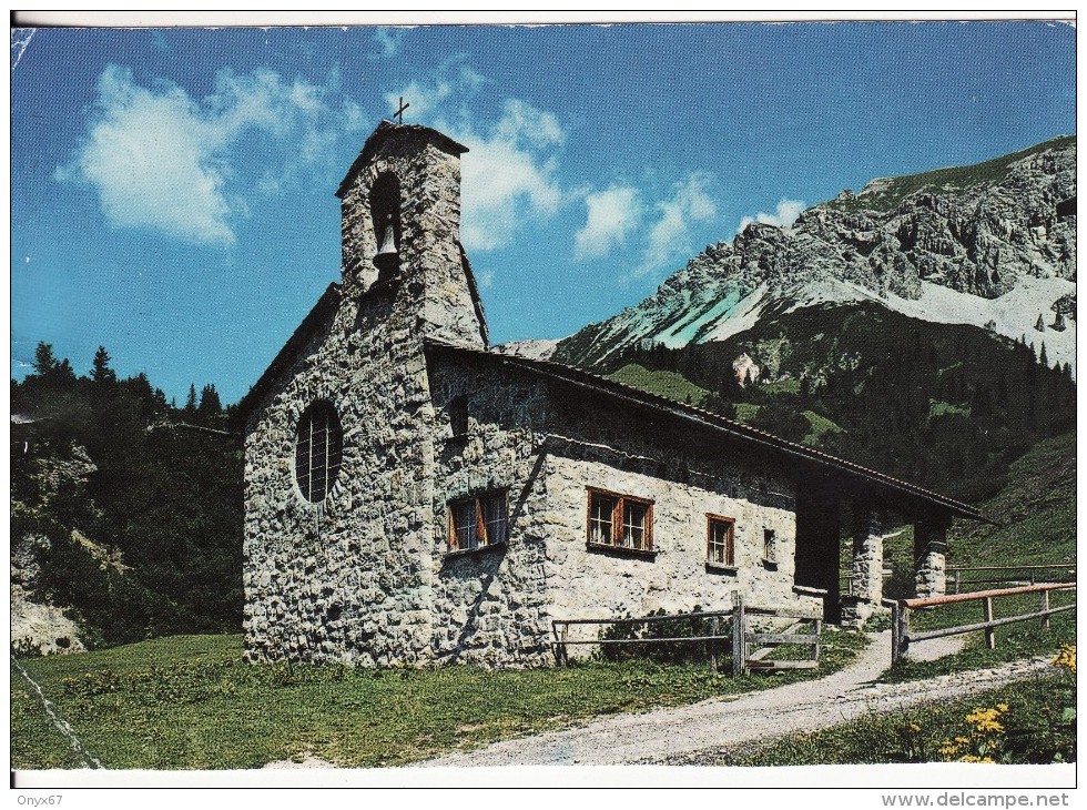 MALBUN (Liechtenstein) Friedenskapelle Mit Ochsenkopf - Timbre Décollé - VOIR 2 SCANS - - Liechtenstein