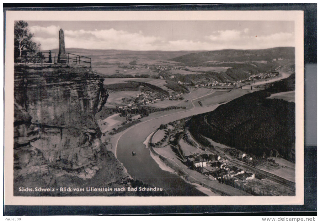 Bad Schandau - Blick Vom Lilienstein - Sächsische Schweiz - Bad Schandau