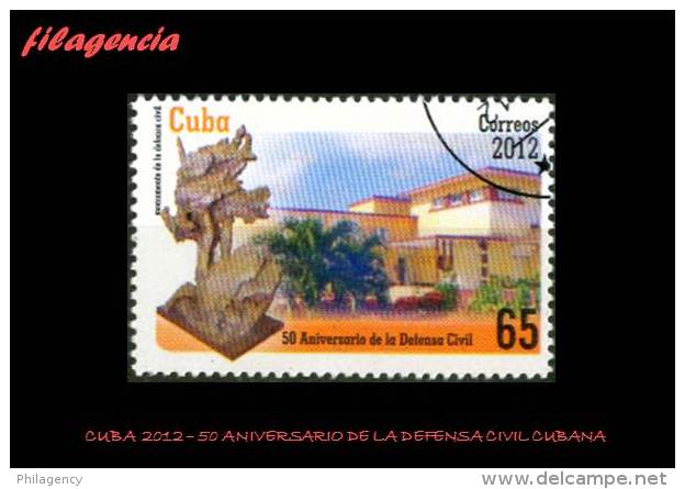 USADOS. CUBA. 2012-17 50 ANIVERSARIO DE LA DEFENSA CIVIL CUBANA - Used Stamps