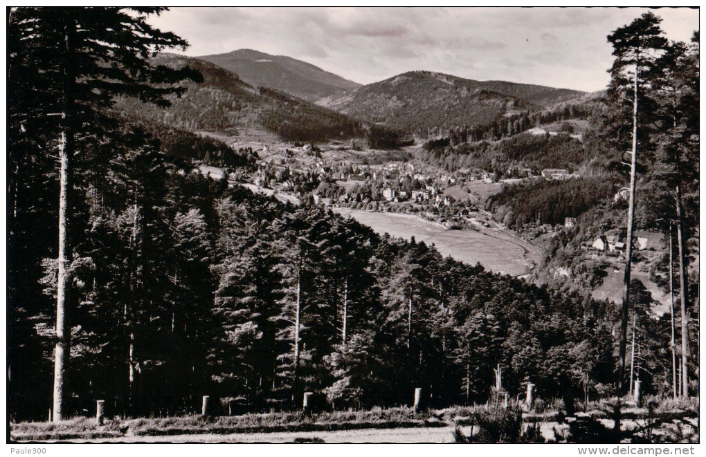 Blick Von Der Rotensolerstraße Auf Herrenalb - Bad Herrenalb