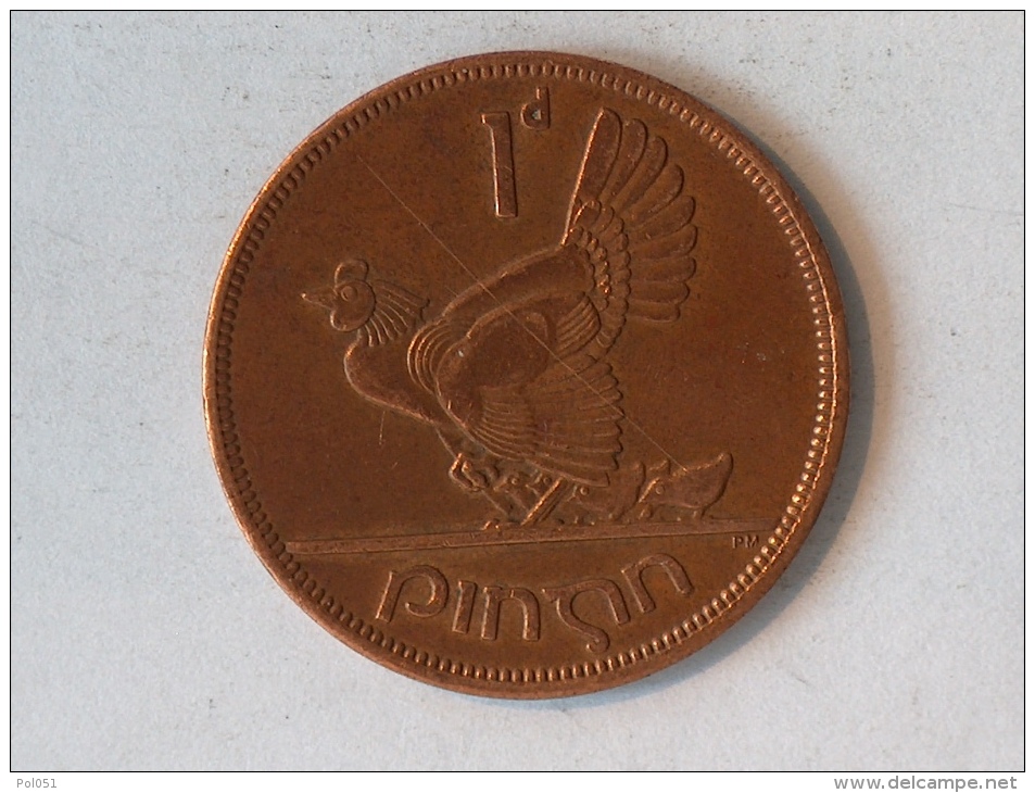 IRLANDE 1 PENNY 1968 - Irlande