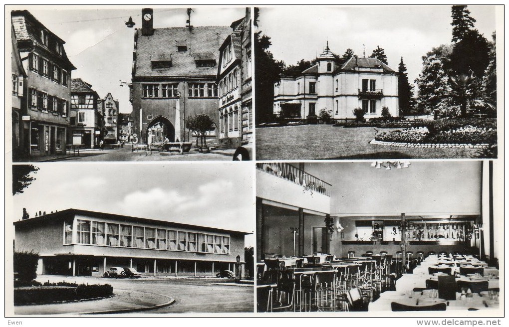 Lahr. La Mairie. Le Foyer De Garnison. Le Restaurant Du Foyer. - Lahr