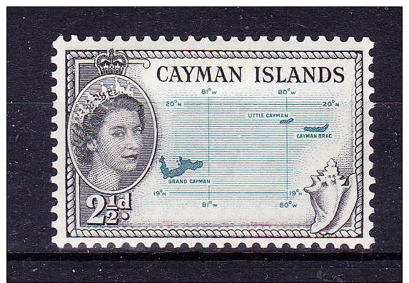 CAYMAN ISLANDS  1953/9 ,  Def´s Set - Queen  E  II    , Y&T  #  145-  2 1 / 2  D    Cv   4.00 E ,   * MLH , V V F - Cayman (Isole)