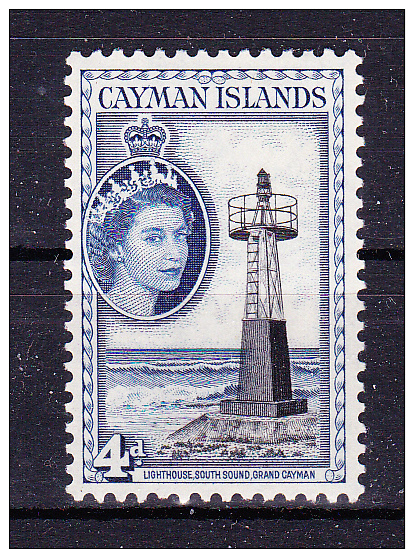 CAYMAN ISLANDS  1953/9 ,  Def´s Set - Queen  E  II    , Y&T  #  147  4  D    Cv   3.50 E ,   * MLH , V V F - Cayman (Isole)