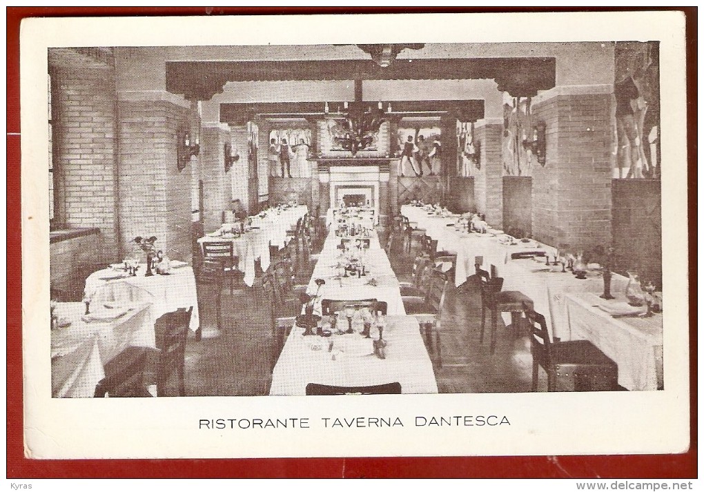 CPSM 10X15 . ITALIE . TURIN . Ristorante  " TAVERNA DANTESCA" Prop. Cav. DEPANIS & C° - Cafes, Hotels & Restaurants