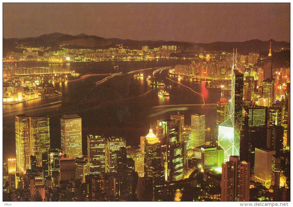 Hong Kong Night Scene - China (Hongkong)