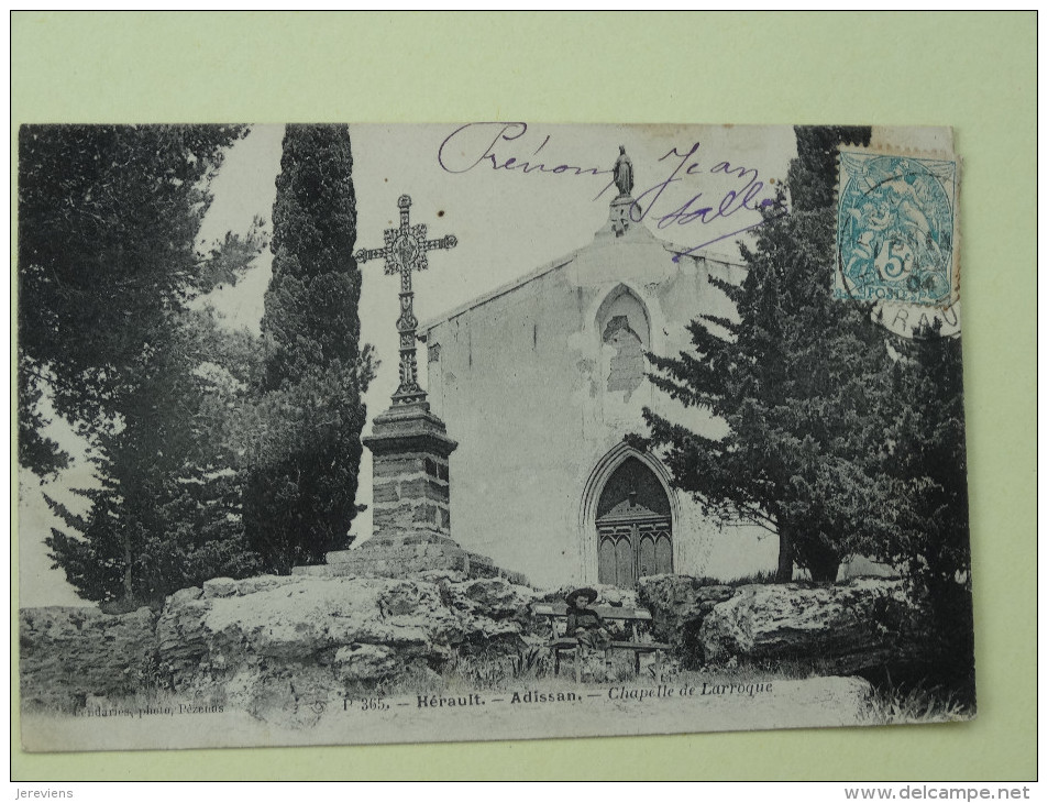 Adissan Chapelle De Larroque  1904 - Autres & Non Classés