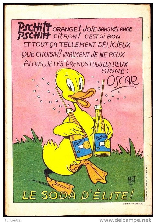 Oscar N° 12 - OSCAR Et Les Faux-Monnayeurs - ( 1959 ) . - Oscar