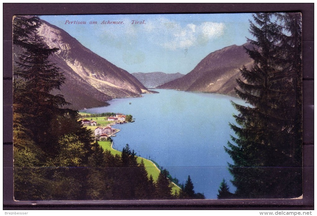 AK Pertisau Am Aachensee Karte Gebr. 1911 - Pertisau