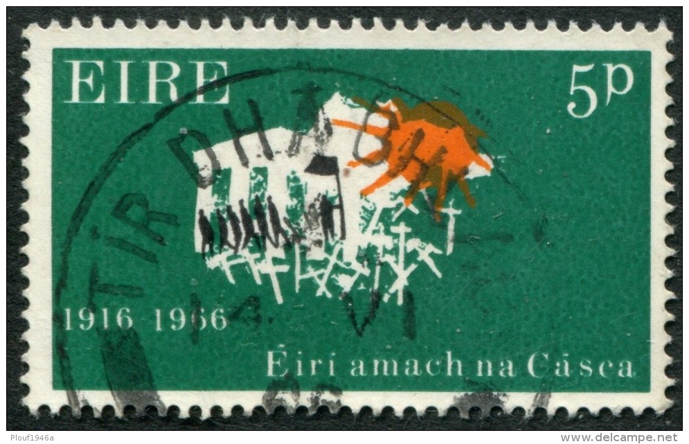 Pays : 242,3  (Irlande : République)  Yvert Et Tellier N° :  180 (o) - Gebruikt