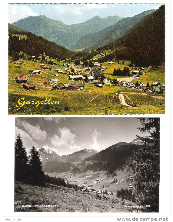 Österreich - 2 AK - Gargellen - Vorarlberg - Montafon - Gaschurn