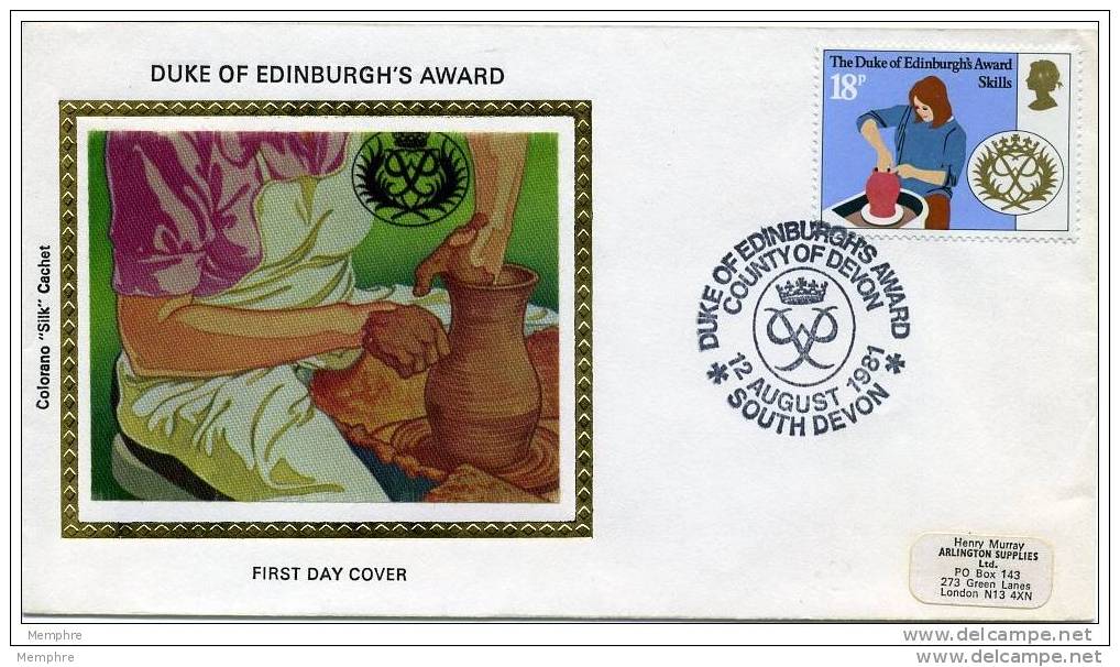 1981  Duke Of Edinburg's Award  18 D. SG 1163 - 1981-1990 Em. Décimales