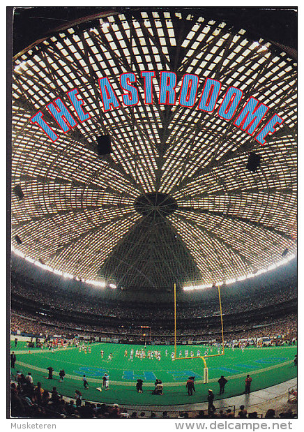 United States PPC Houston Texas Astrodome Largest Enclosed Stadium In 1965, HOUSTON 1990 Denmark Igor Sikorsky (2 Scans) - Houston