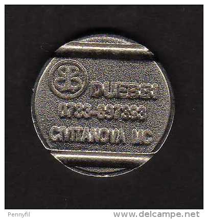 GETTONE DUEBBI CIVITANOVA MC DIAMETRO 2,4 Cm - Monétaires/De Nécessité