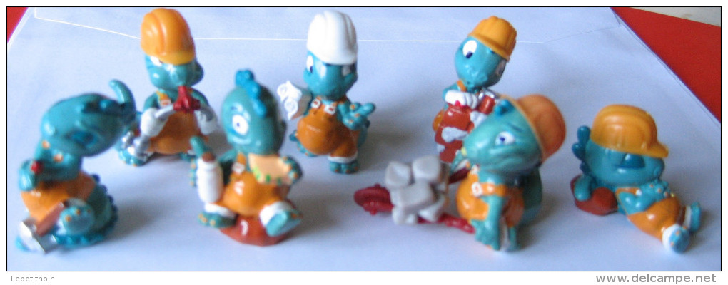 Kinder Série 7 Drolly Dinos Dinosaure N°1 / 3 / 4 / 6 à 9 - Sets