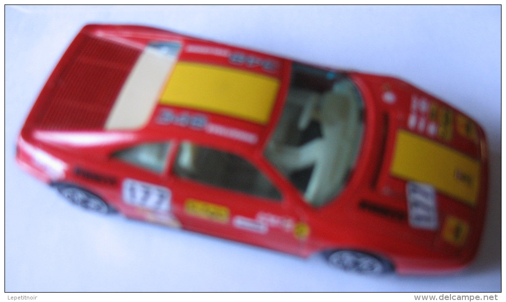 Miniature FERRARI 348TB Evoluzione N°177 1/43ème - Burago