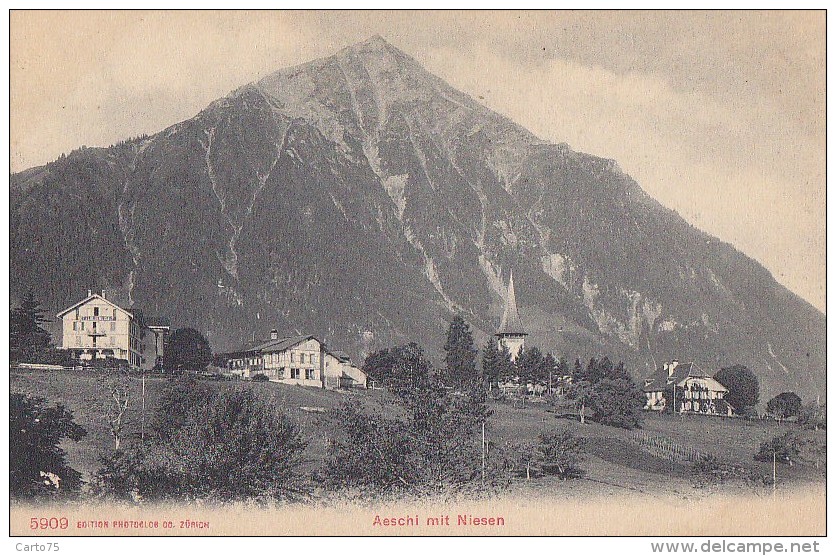 Suisse  - Aeschi Mit Niesen - Panorama Village - Aeschi Bei Spiez