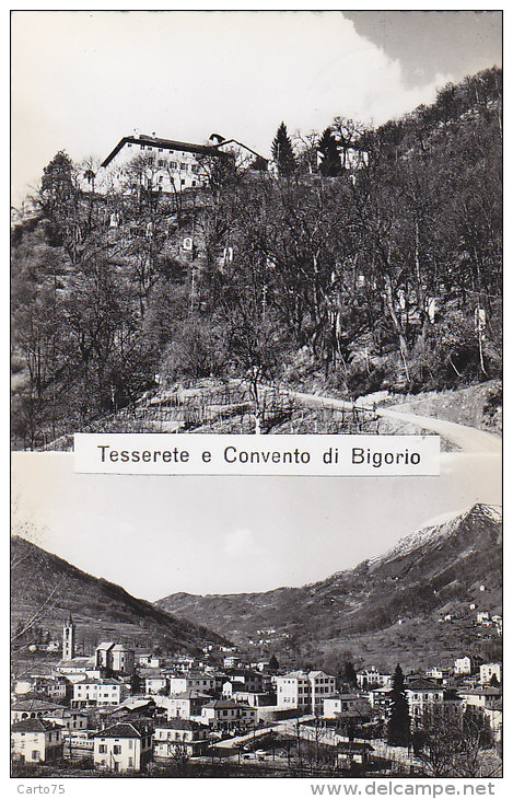 Suisse  - Tesserete E Convento Di Bigorio - Postal Mark - Tesserete 