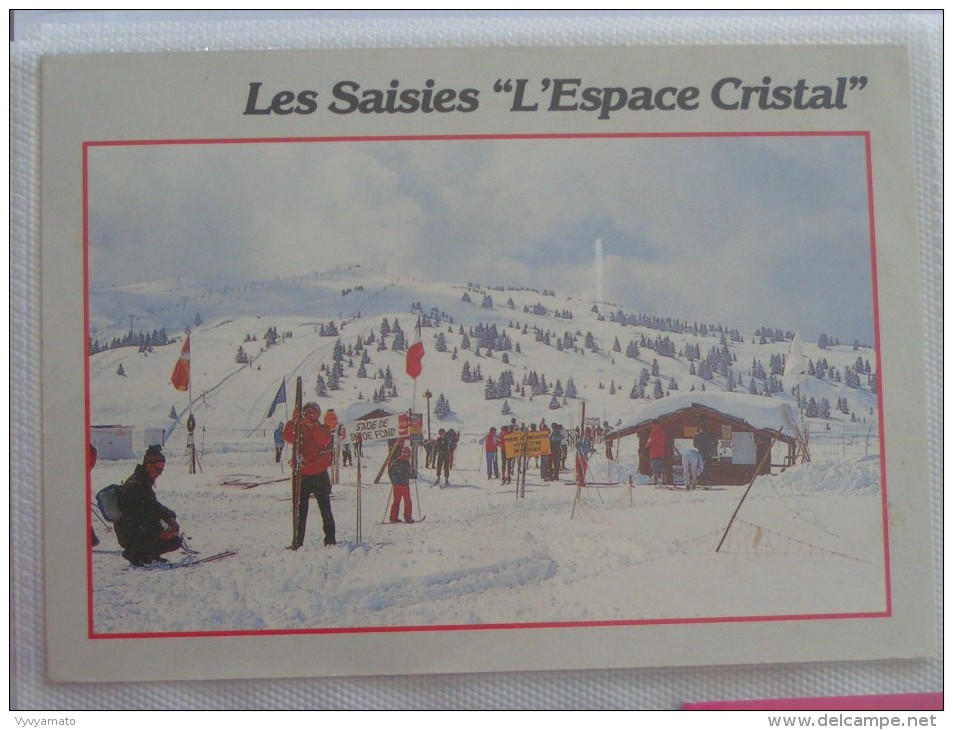 LES SAISIES  LE BAS DES PISTES - Ruffieux