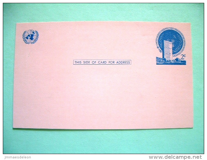 United Nations New York 1952 Pre Paid Card Building - Cartas & Documentos