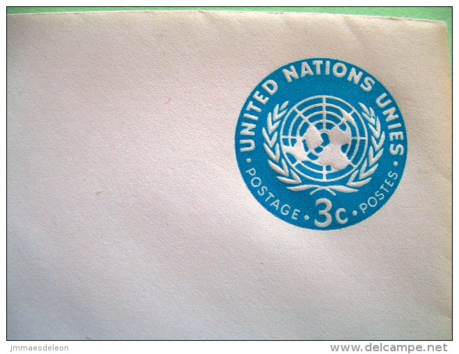 United Nations New York 1953 Pre Paid Enveloppe - UN Flag - Cartas & Documentos