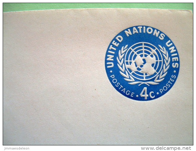 United Nations New York 1958 Pre Paid Enveloppe - UN Flag - Cartas & Documentos