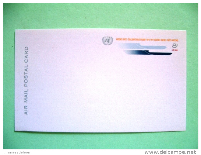 United Nations New York 1969 Pre Paid Card - Air Mail - Storia Postale