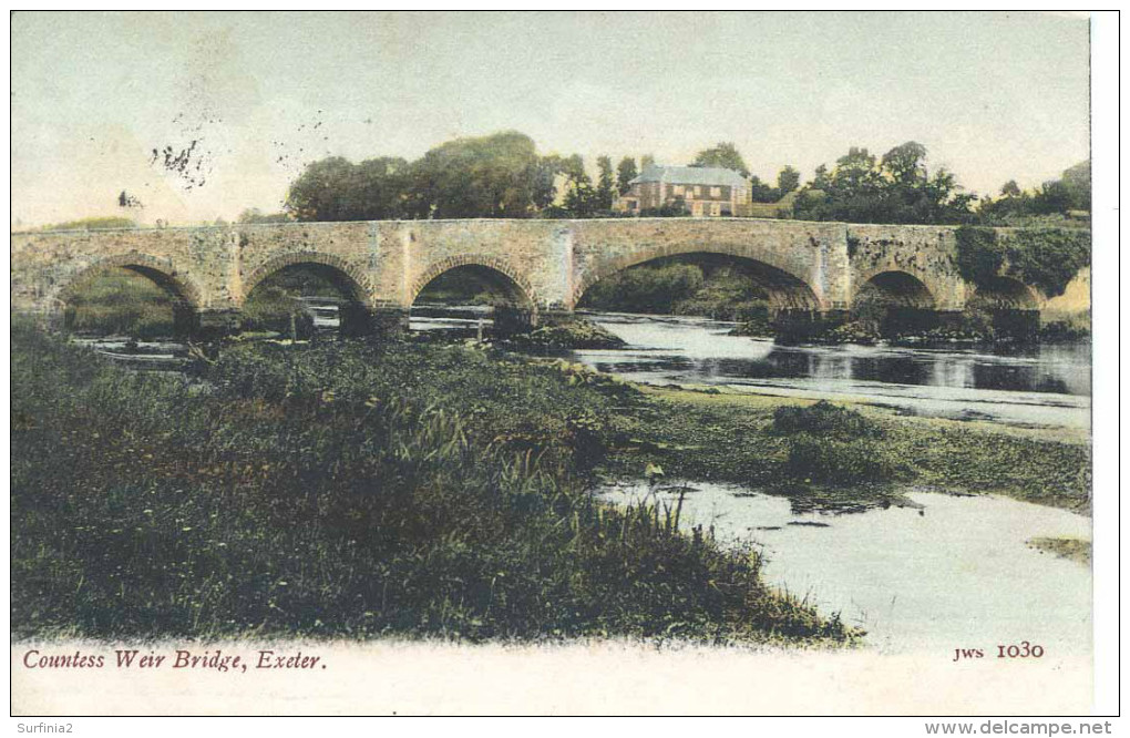 DEVON - EXETER - COUNTESS WEIR BRIDGE Dv659 - Exeter