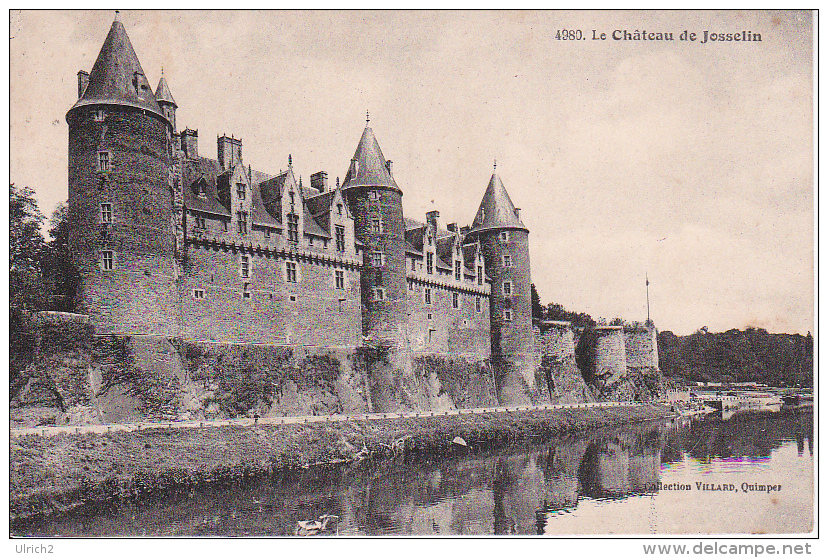 CPA Le Château De Josselin - 1927 (0626) - Josselin