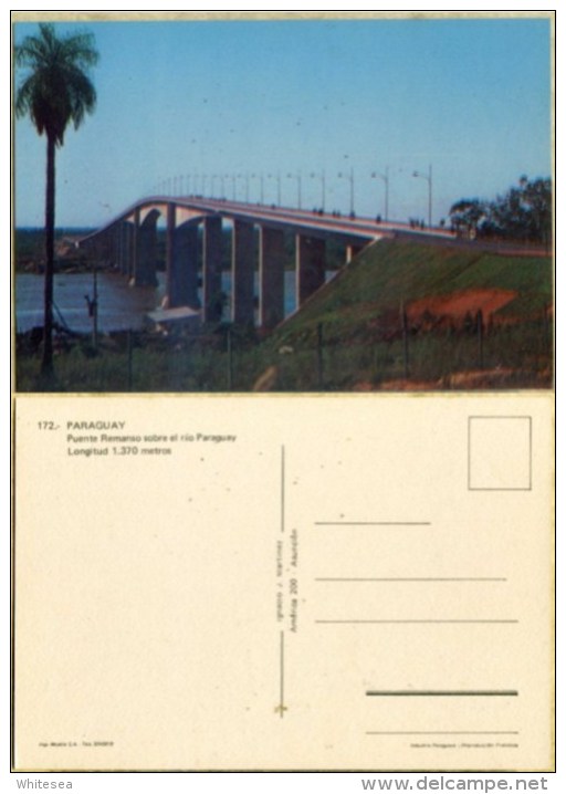 Ak  Paraguay - Puento Remanso - Brücke,bridge - Paraguay