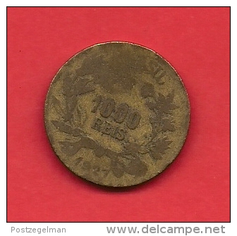 BRASIL, 1927, VF Circulated Coin, 1000 Reis, Alu Bronze, Km525, C1780 - Brazil