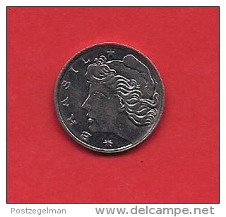 BRASIL, 1969, XF Circulated Coin, 1 Centavo,  Stainless Steel, Km575.2, C1793 - Brazilië