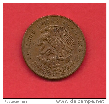 MEXICO, 1970, XF Circulated Coin, 20 Centavos, Bronze Km440, C1800 - Mexique