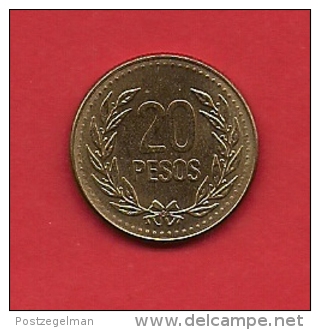 COLOMBIA,1989, XF Circulated Coin, 20 Pesos , Copper Alu Nickel,  KM 282.1,  C1817 - Colombia