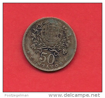 PORTUGAL, 1952, XF Circulated Coin, 50 Centavos,copper Nickel,   KM 577, C1831 - Portugal