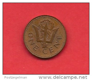 BARBADOS, 1973, XF Circulated Coin, 1 Cent, Bronze,  Km10,  C1837 - Barbados