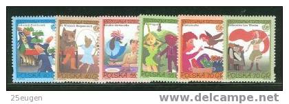 POLAND 1996 MICHEL  NO 3591-3596  MNH - Ungebraucht