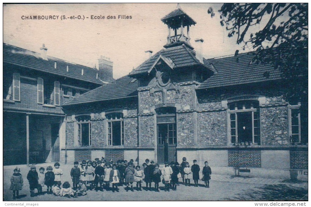 CHAMBOURCY/ ECOLE DES FILLES/ BELLE ANIMATION / Réference 4070 - Chambourcy