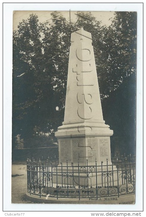 Cognin (73) :Le Monument Aux Morts En 1920 PF. - Sonstige & Ohne Zuordnung