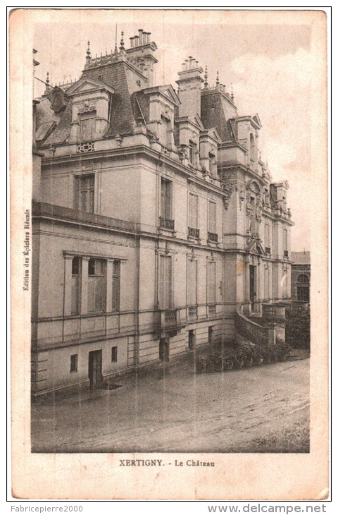 CPA 88 (Vosges) Xertigny - Le Château, Façade - Xertigny