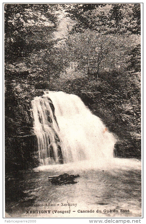 CPA 88 (Vosges) Xertigny - Cascade Du Gué Du Saut - Xertigny