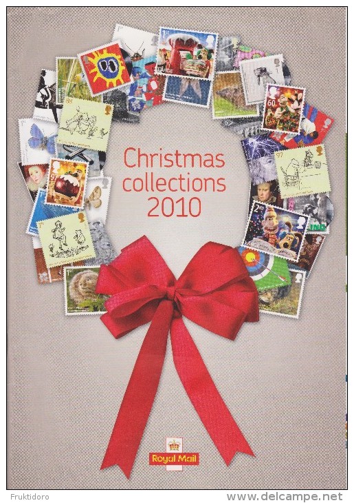 United Kingdom 2010 Brochures Royal Mail Christmas Collections - Collections