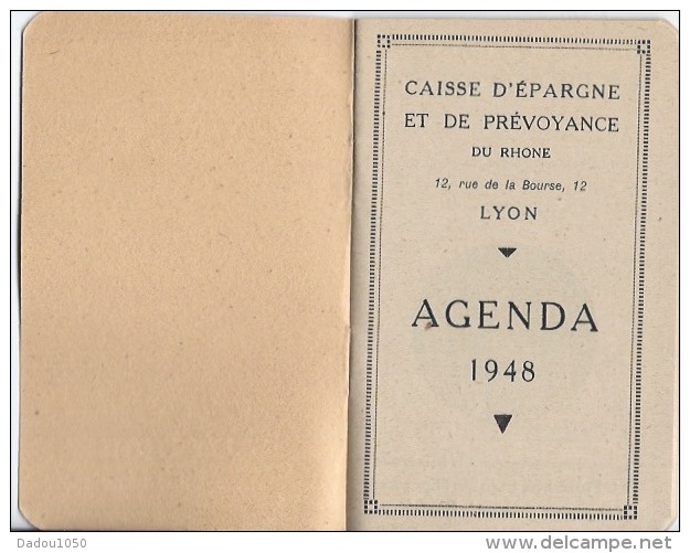 Petit Almanach Pour 1959 EXACOMPTA - Petit Format : 1941-60