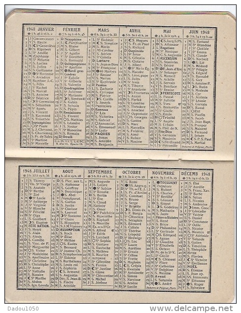 Petit Almanach Pour 1959 EXACOMPTA - Petit Format : 1941-60