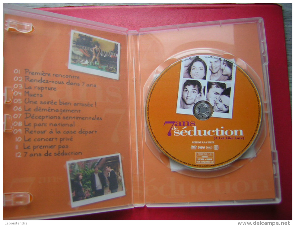 DVD  7 ANS DE SEDUCTION    ASHTON KUTCHER  AMANDA PEET - Comédie