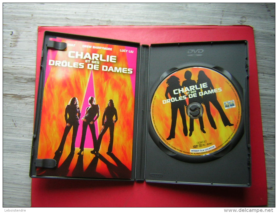 DVD  CHARLIE ET SES DROLES DE DAMES  CAMERON DIAZ  DREW BARRYMORE  LUCY LIU - Action, Aventure