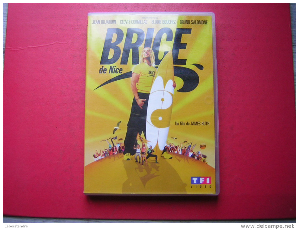 DVD  BRICE DE NICE JEAN DUJARDIN  CLOVIS CORNILLAC  ELODIE BOUCHEZ  BRUNO SALOMONE  UNFILM DE JAMES HUTH - Comedy