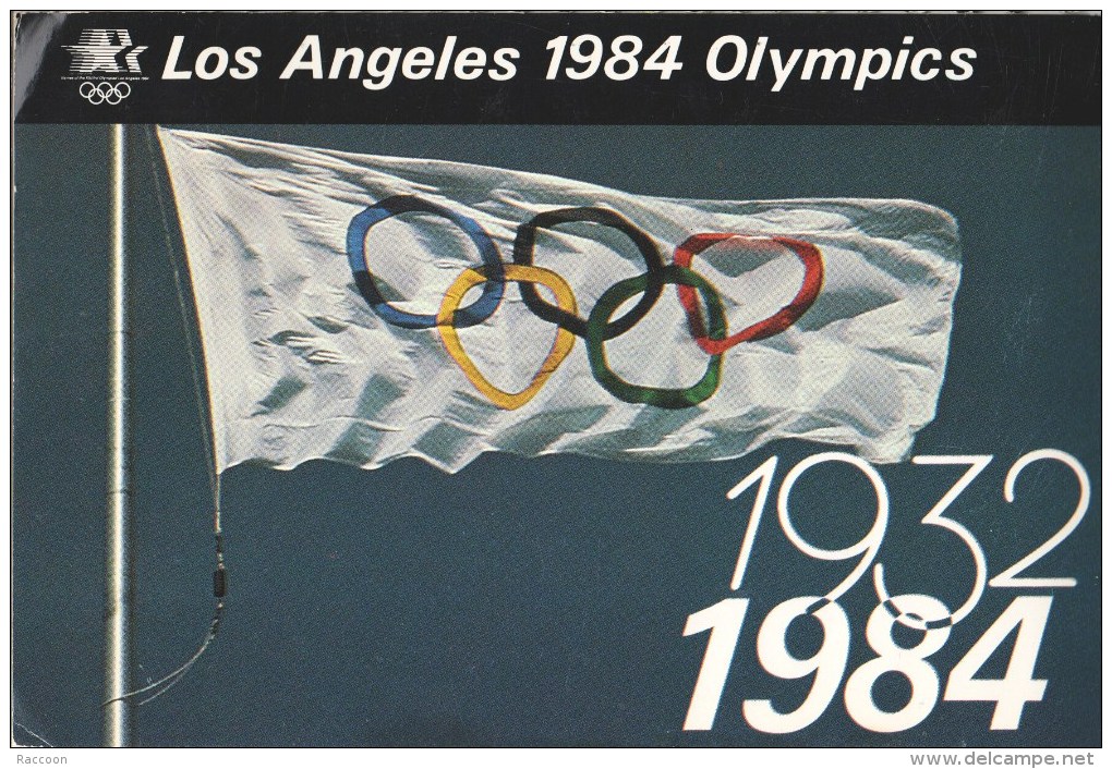 Los Angeles 1984 [ Drapeau Olympique ] 2014 AC033 - Jeux Olympiques